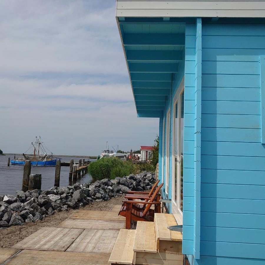 Waterhuisjes Op De Pier Van Lauwersmeerplezier! Lauwersoog Ngoại thất bức ảnh